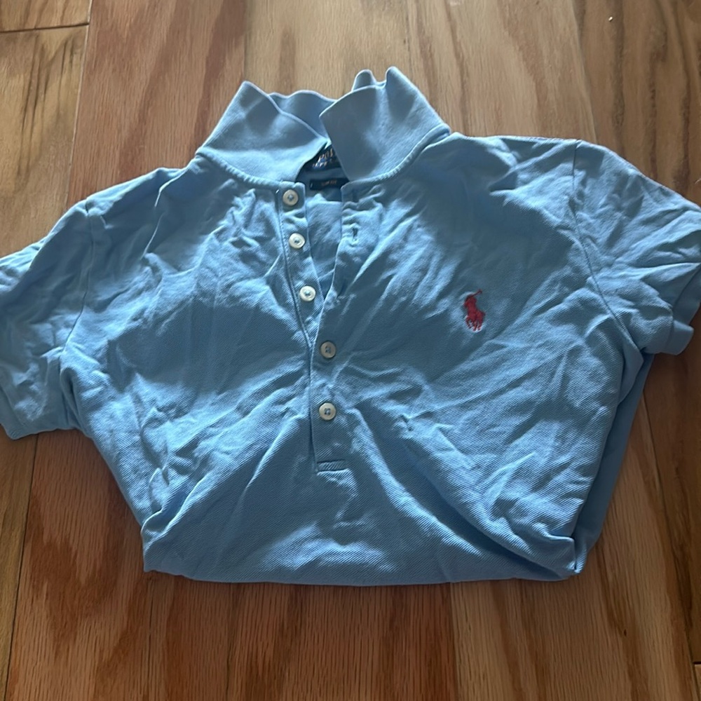 ralph lauren slim fit polo